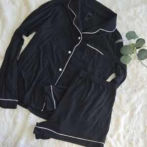 Stars Above Black Pajama Set